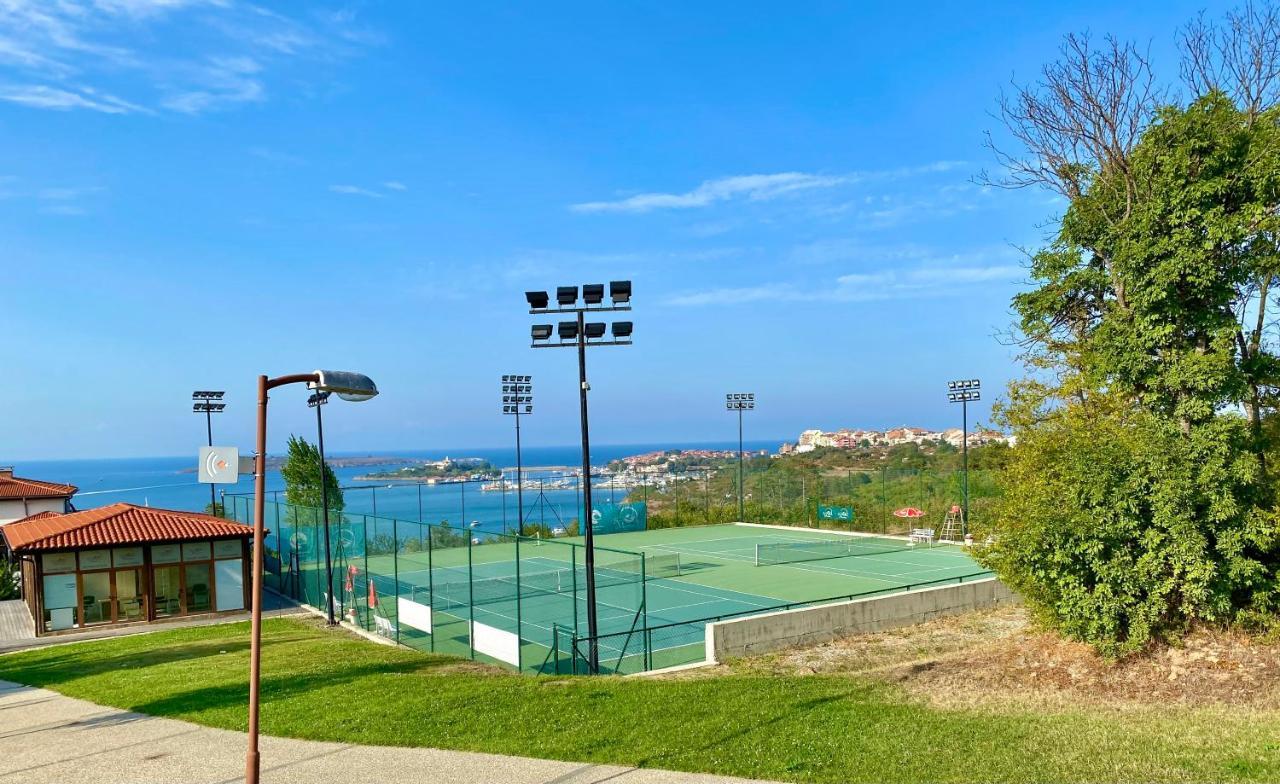 Aj Apartment 1 With Pool View, Santa Marina Holiday Village, Szozopol Kültér fotó