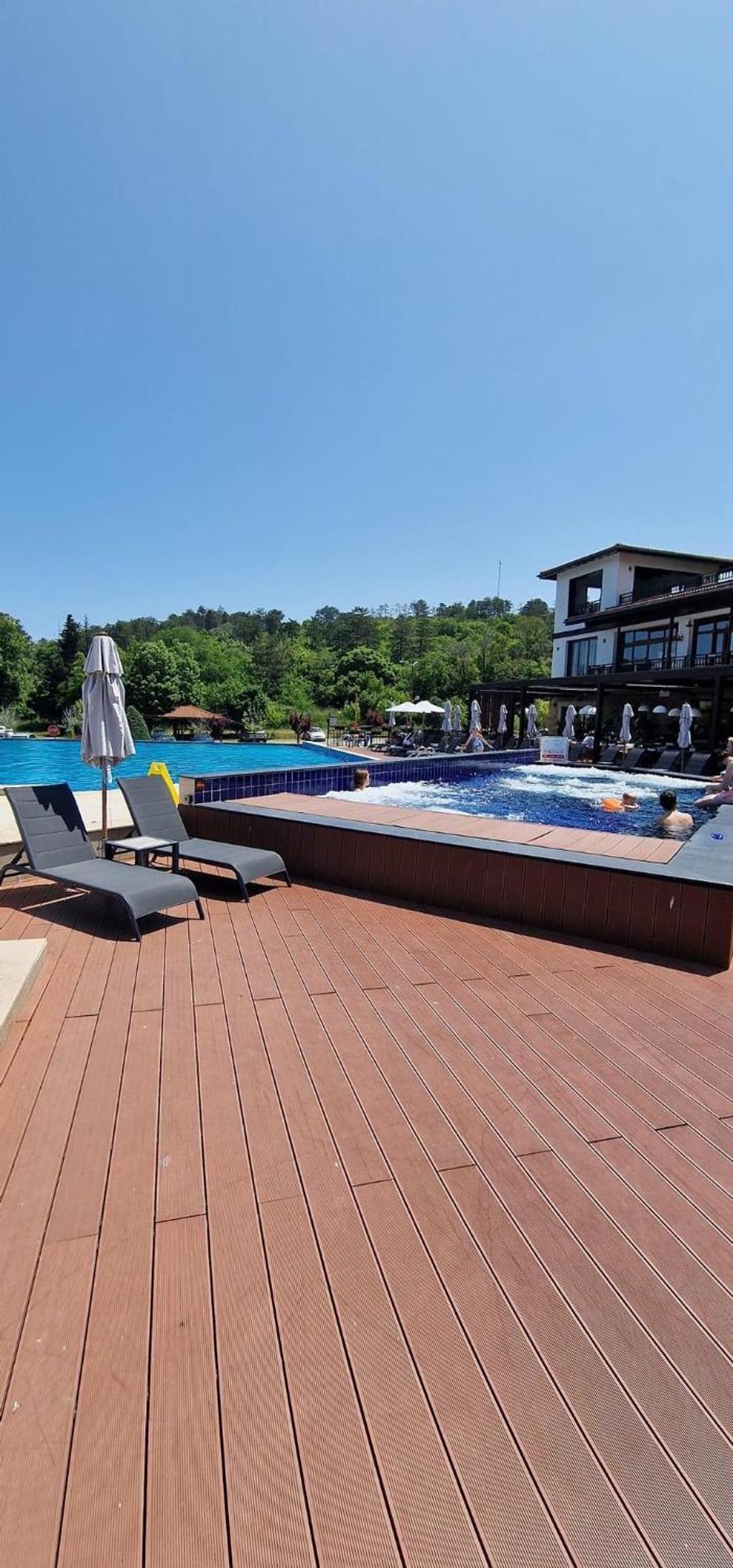 Aj Apartment 1 With Pool View, Santa Marina Holiday Village, Szozopol Kültér fotó